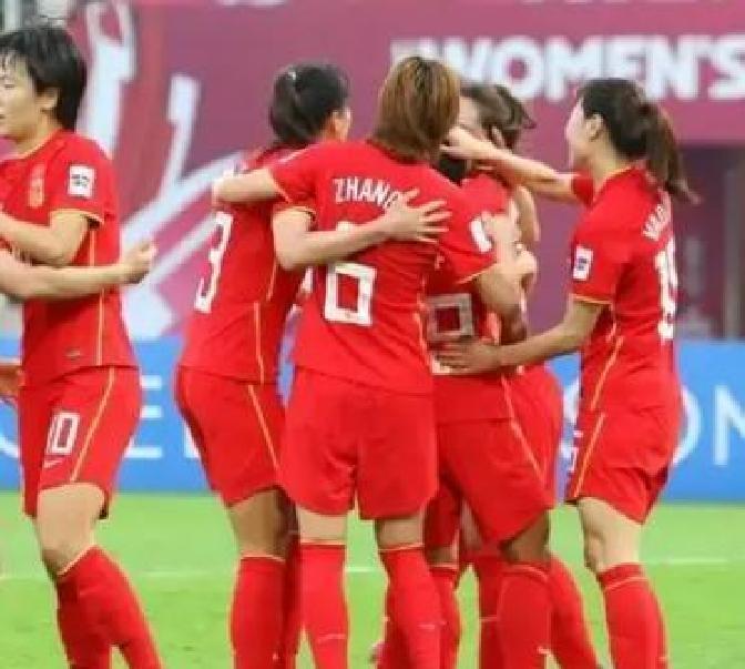 韩国女足表现出色，获得胜利晋级